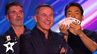 BEST Magic Auditions On Britains Got Talent 2022  Magicians Got Talent [upl. by Ahsia]