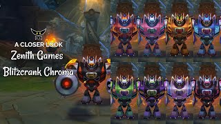 Zenith Games Blitzcrank Chromas [upl. by Conroy]