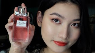 Miss Dior Rose NRoses Fragrance Review [upl. by Eeralih687]