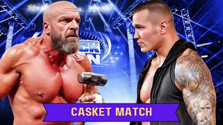 FULL MATCH Randy Orton Vs Triple H wwe 2k24 wrestling Casket Match Gameplay [upl. by Kcirad]