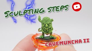 Sculpting steps cavemuncha squig II [upl. by Tresa]