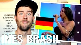 INÊS BRASIL fala bem ALEMÃO🇩🇪  Análise Gringa   O Alemão [upl. by Marijo]