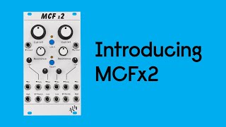 Introducing MCFx2  Dual State Variable Filter  ALM030 [upl. by Niela]