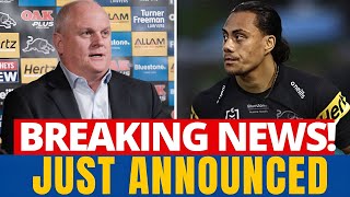 URGENT DECISION TAKEN LATEST PENRITH PANTHERS NEWS [upl. by Eenolem]