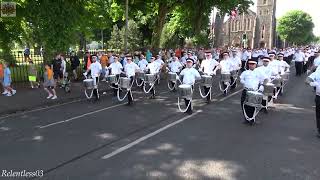 Shankill Protestant Boys No11  Whiterock District No 9 Parade  240623 4K [upl. by Puto]