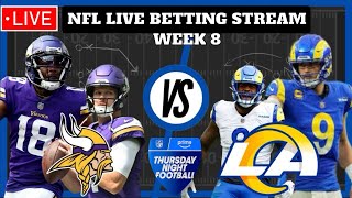 Minnesota Vikings VS Los Angeles Rams LIVE STREAM NFL WEEK 8 THURSDAY NIGHT FOOTBALL PLAY BY PLAY [upl. by Akinohs]