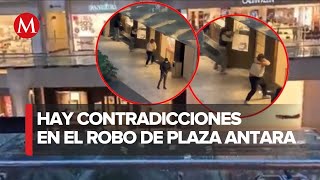 Existe inconsistencia en horarios de alerta por el robo a Plaza Antara Polanco [upl. by Yebba707]