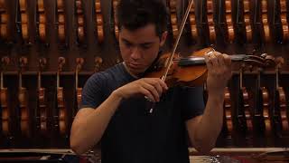 Eckart Richter Markneukirchen 1987  Violin Demonstration [upl. by Bret]