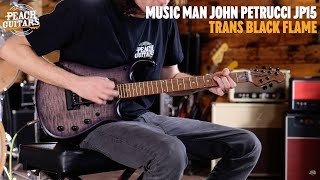 No TalkingJust Tones  Music Man JP15  Trans Black Flame  John Petrucci Signature [upl. by Felder]