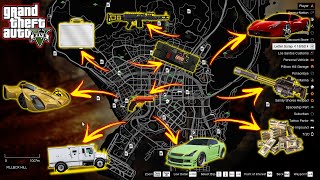 GTA 5  2024 All New Secret Money Rare Cars amp Weapon Locations XBOX PC PS4 PS5 [upl. by Eileek]