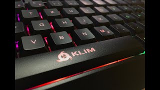 KLIM Chroma Wireless Gaming Tastatur Kabellos im hands on TechnikKing Folge 2 [upl. by Gable]