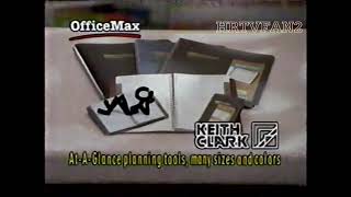 1996 Office Max Commercial [upl. by Korten599]