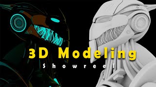 3D MODELING SHOWREEL [upl. by Aisad]