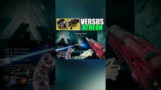 Still Hunt DESTROYS Atheon Destiny 2 [upl. by Lavelle]