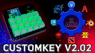 Обзор функций CustomKey v202  Профили для программ и игр кастомные значки [upl. by Saihtam]