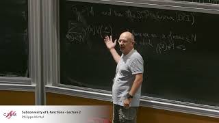 Philippe Michel  Subconvexity of Lfunctions  Part 2 [upl. by Henriques]