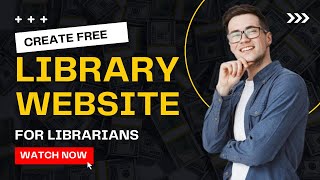 Create free online library website for librarians and library science students [upl. by Fulmis312]