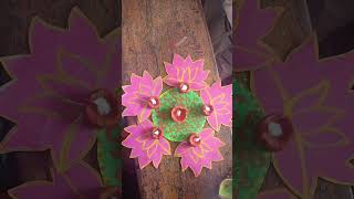 giveloveandsupport diwalispecial craftideas diwalidecoration deep subscribemychannel love [upl. by Moule]