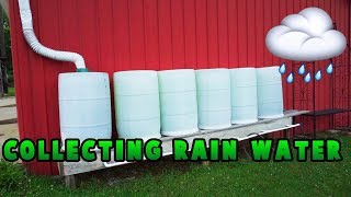 Ways to Collect and Store Rain Water [upl. by Ennairek]