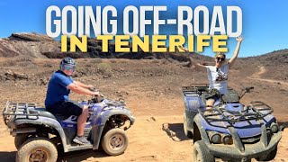 INSANELY GOOD we went OFF ROADING in Tenerife QUAD BIKE SAFARI excursion 🤩 [upl. by Nalak]