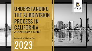 Understanding the Subdivision Process in California [upl. by Hentrich]