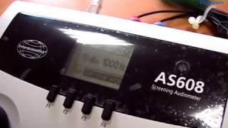 Audiometer AS 608 [upl. by Gessner]