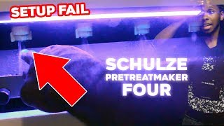 Schulze PRETREATmaker IV Setup Video Broken Nozzle Part 1 [upl. by Nydia747]