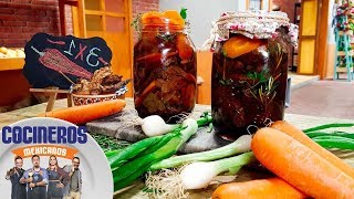 Receta Chipotles encurtidos  Cocineros Mexicanos [upl. by Richart]