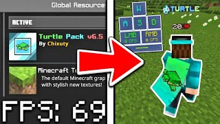 FPS Boost Client For MCPE 118  Minecraft Bedrock Edition [upl. by Adachi]