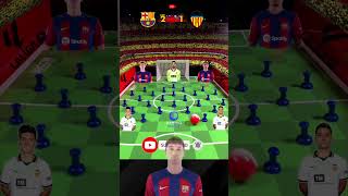 BARCELONA vs VALENCIA  LA LIGA HIGHLIGHTS  MARBLE FOOTBALL 042924 espn asmr [upl. by Matteo]