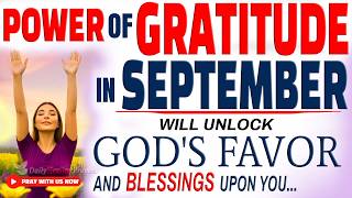 Your Powerful GRATITUDE Prayer  Christian Motivation and Morning Prayer to Start Your Day [upl. by Worl600]