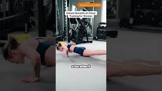 💪Holistic Benefits of Chest Training for Women🏠😅 shorts usa trending fitlife viralvideo [upl. by Ahsurej269]