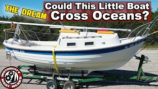 Can this Little Sailboat Cross Oceans  FULL TOUR  Skipper 20 Sailboat Restoration Ep49 [upl. by Jelle]