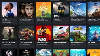 All Xbox Pc GAME PASS Games List 472 Games [upl. by Nuajed]