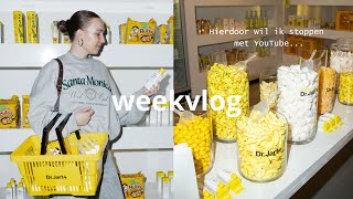 Hierdoor wil ik stoppen met YouTube  Weekvlog [upl. by Amador]