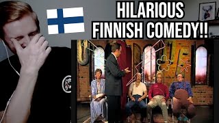 Reaction To Kummeli  Rapakymppi Finnish Comedy [upl. by Einnahpets76]