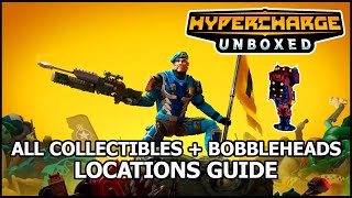 Hypercharge Unboxed All Collectibles  Bobbleheads Locations Guide [upl. by Sandler133]