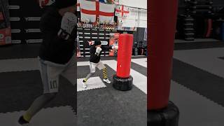 Freestanding Punch Bag Boxing Head Movement and Combos 🔥 fight camp boxing mma kickboxing [upl. by Ramled]