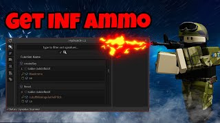 How to make an INF Ammo Script using Hydroxide  Universal [upl. by Lehpar286]