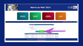 CADASTRO DA MATRÍCULA WEB  2024 [upl. by Esorylime]