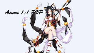 Elsword KR Asura 11 PVP 98AP [upl. by Leinnad]