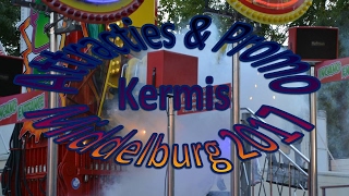 Attracties amp Promo Kermis Middelburg 2017 [upl. by Nirat206]