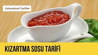 KIZARTMA SOSU TARİFİ  SARIMSAKLI DOMATES SOSU NASIL YAPILIR [upl. by Ahmad]