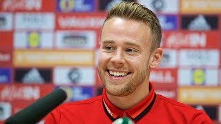 WALES V REPUBLIC OF IRELAND  CHRIS GUNTER SPEAKS TO THE PRESS [upl. by Tshombe60]