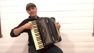 Scandalli Super VI  Vintage N Series  Live Acoustic Accordion Performance [upl. by Rexana]