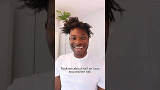 Afro hair 2 strand twist  untwist afrohairstyles 2strandtwist hairgrowth haircare [upl. by Miko749]