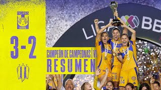 📹 Resumen Femenil  Tigres 3  2 Rayadas  Campeón de Campeonas Vuelta  2024 [upl. by Gifferd635]