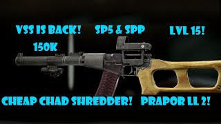 CHEAP CHAD KILLER VSS  ESCAPE FROM TARKOV GUN BUILD [upl. by Aehcim307]