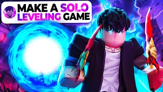 I Made The BEST SOLO LEVELING Game In Roblox 2024 [upl. by Ynnahc]