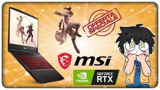 NON FATEVI SFUGGIRE QUESTO PORTATILE DA GAMING IN SCONTO  MSI GF66 CON INTEL I7 E GEFORCE RTX 3060 [upl. by Cynarra398]